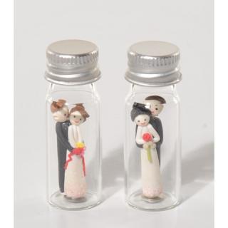 Novomanželia vo fľaši z Thajska, 6 cm
