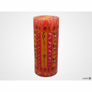 Stĺpová sviečka Zahabu z JAR, 8 x 20 cm