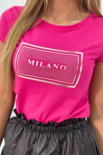 Dámske tričko Milano - fuchsia