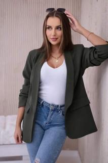 Elegantné sako - khaki