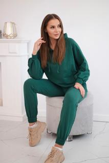 Tepláková súprava Basic - smaragdová zelená