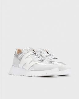 Tenisky Wonders A-2464 blanco plata Veľkosť: EU 40