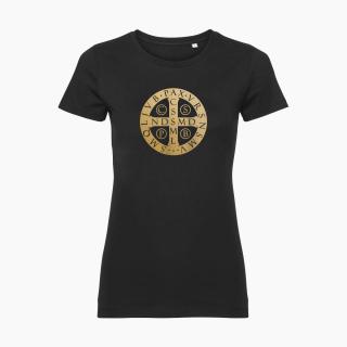 Dámske tričko Benediktínsky kríž Veľkosť: L
