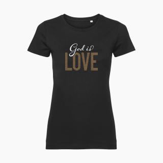 Dámske tričko God is Love Veľkosť: XL