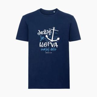 Pánske tričko Ježiš je kotva Veľkosť: M
