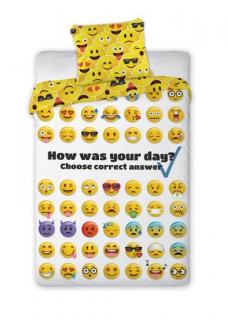 Detské obliečky 140x200 EMOJI