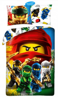 Detské obliečky 140x200 LEGO NINJAGO 01