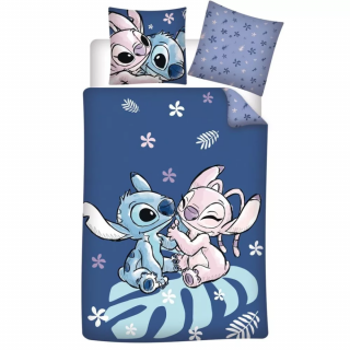 Detské obliečky 140x200 LILO A STITCH modré