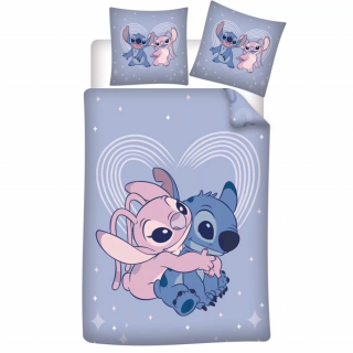 Detské obliečky 140x200 LILO A STITCH objatie