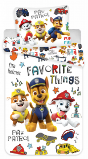 Detské obliečky 140x200 PAW PATROL favorite