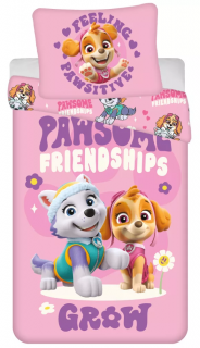 Detské obliečky 140x200 PAW PATROL friendships