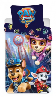 Detské obliečky 140x200 PAW PATROL rýchlosť