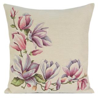 Gobelínová obliečka na vankúšik 45x45 MAGNOLIA natural
