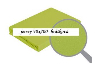 Jersey plachta 90x200 Zelená hrášková