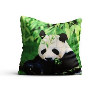 Obliečka na vankúšik  3D- 38x38 PANDA