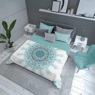 Prehoz na posteľ 170x210 MANDALA green