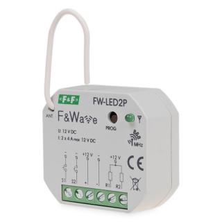 Bezdrôtové relé F&WAVE FW-LED2P