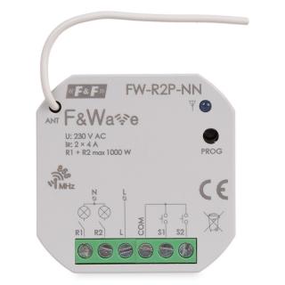 Bezdrôtové relé F&WAVE FW-R2P-NN