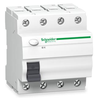 Schneider ID K 25A/4P/30mA 6kA