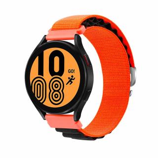 Alpský remienok na smart hodinky 20mm Veľkosť: 20mm, Farba: Papaya