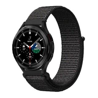 Nylonový remienok na smart hodinky 20mm Veľkosť: 20mm, Farba: Červeno-čierna