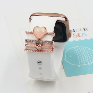 Ozdoba na remienok Typ: Pink Gold srdiečko
