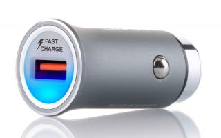 GND CCHQ 10G, autonabíjačka USB, Fast charge