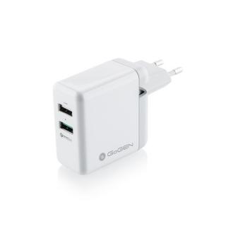 GoGEN ACH Q203W, nabíjací USB adaptér, Qulacom® Quick Charge 3.0