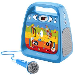 GoGEN DECKO KARAOKEB, CD prehrávač, v detskom dizajne Déčko , karaoke