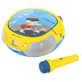 GoGEN MAXI PREHRAVACB, rádioprijímač s CD, karaoke, v detskom dizajne s Maxipsom Fíkom