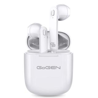 GoGEN TWS BAR, slúchadlá bluetooth do uší, s nabíjacím puzdrom