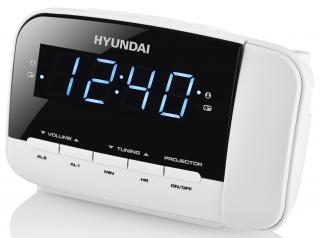 Hyundai RAC 481PLLWW, rádiobudík s projekciou, 2 časy budenia