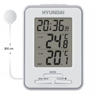 Hyundai WS 1021, meteostanica, LCD displej, bezdrôtový senzor