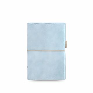 Diár Filofax Domino Soft - Personal A6  + darček zdarma - Bavlnený sáčok ako praktické puzdro na diár Barva diáře: Pastelově modrá