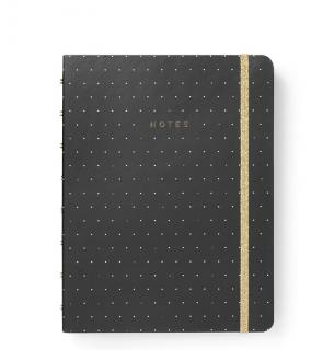 Filofax Notebook Moonlight | A5 čierna