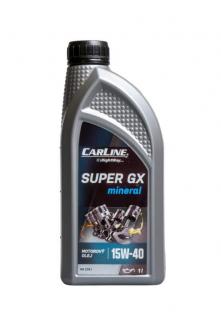 Motorový olej CARLINE SUPER GX MINERAL 15W-40 4L (OLEJ CARLINE SUPER GX MINERAL 15W-40 4L)
