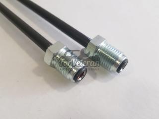 Trubka brzdová k LZ kolu - levá zadní ŠKODA 105, 120, 130 ; 113560615 (113560615, 441076617396)
