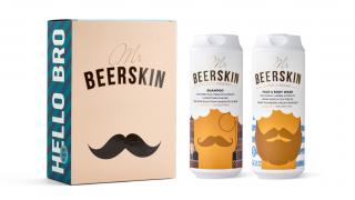Beerskincosmetics Mr. Beerskin Dandruff Fighting & Boost and relax Fighting šampón a sprchový gél - Darčekový set, 880ml