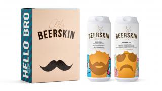 Beerskincosmetics Mr. Beerskin Energizing & Cool Up šampón a sprchový gél - Darčekový set, 880ml