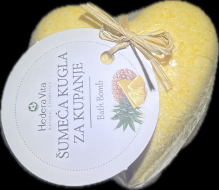 HEDERA VITA SRDCE - Šumivá bomba do kúpeľa