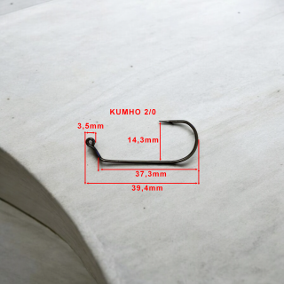 KUMHO-JIGOVÝ HÁČIK 60° VEL.2/0-10KS