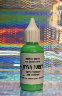RYVA LURES-PLASTISOL COLOR FLUO GREEN