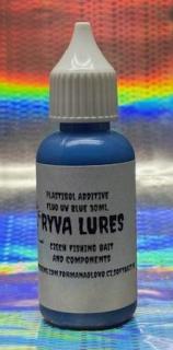 RYVA LURES PLASTISOL COLOR FLUO UV BLUE