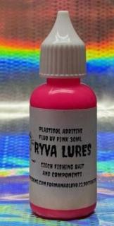 RYVA LURES-PLASTISOL COLOR FLUO UV PINK