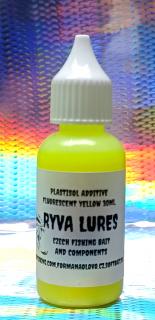 RYVA LURES PLASTISOL COLOR FLUO YELLOW