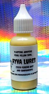 RYVA LURES PLASTISOL COLOR PEARL GOLD - YELLOW