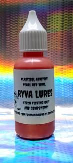 RYVA LURES PLASTISOL COLOR RED PEARL 30ML.
