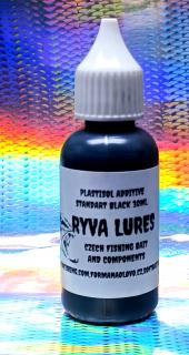 RYVA LURES PLASTISOL COLOR STANDART BLACK