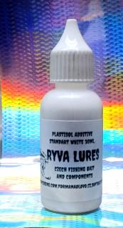 RYVA LURES PLASTISOL COLOR STANDART WHITE 30ML.