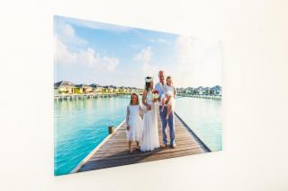 Expresní tisk - fotoobraz 90x60 cm z vlastní fotografie, Plátno 100% bavlna: Premium Canvas 390g/m²